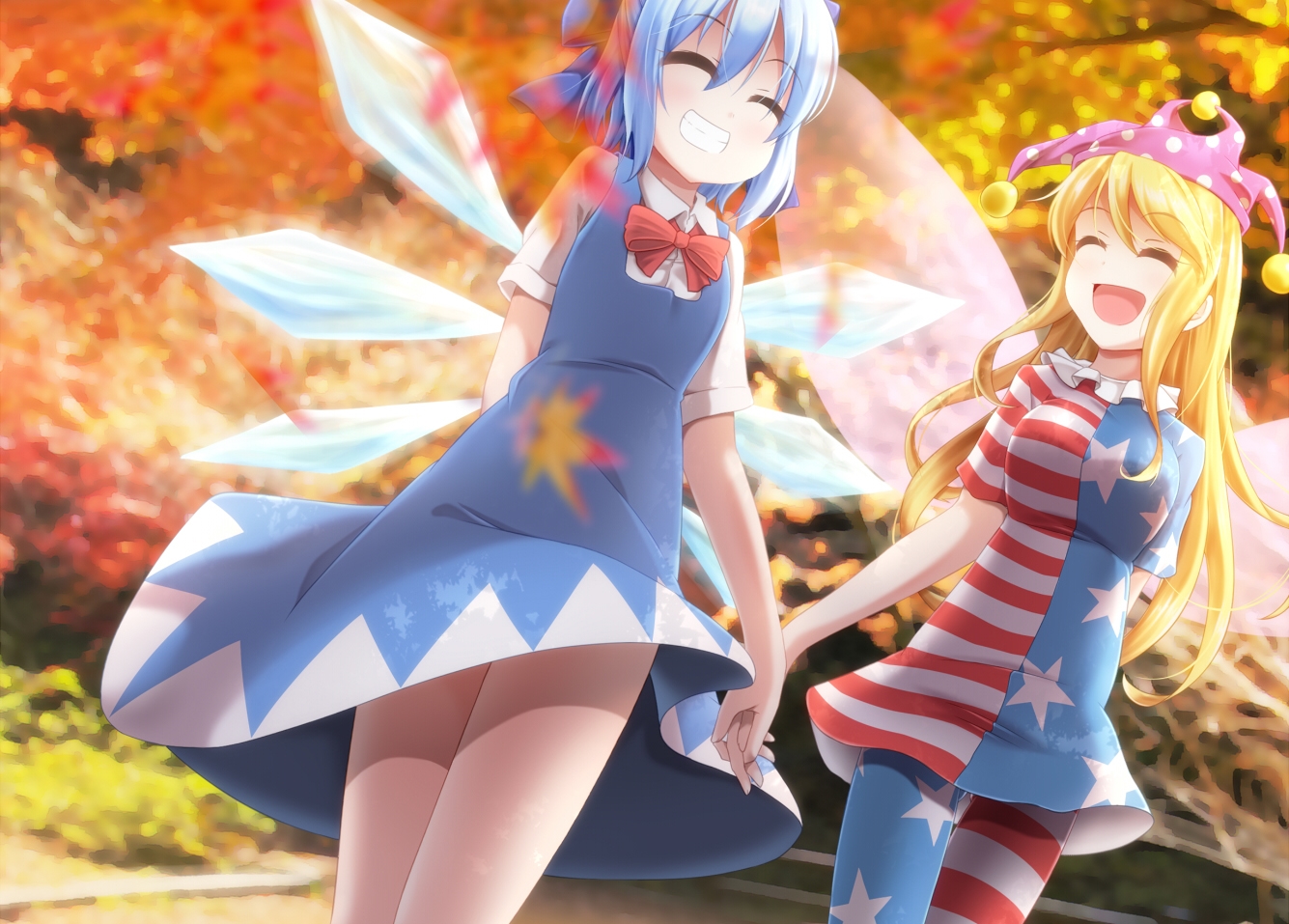 Konachan.com - 213388 2girls a